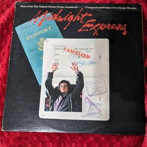 Vintage Midnight Express Soundtrack LP Vinyl | Casablanca Record | NBLP 7114